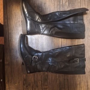 10 pairs of womans boots and heels